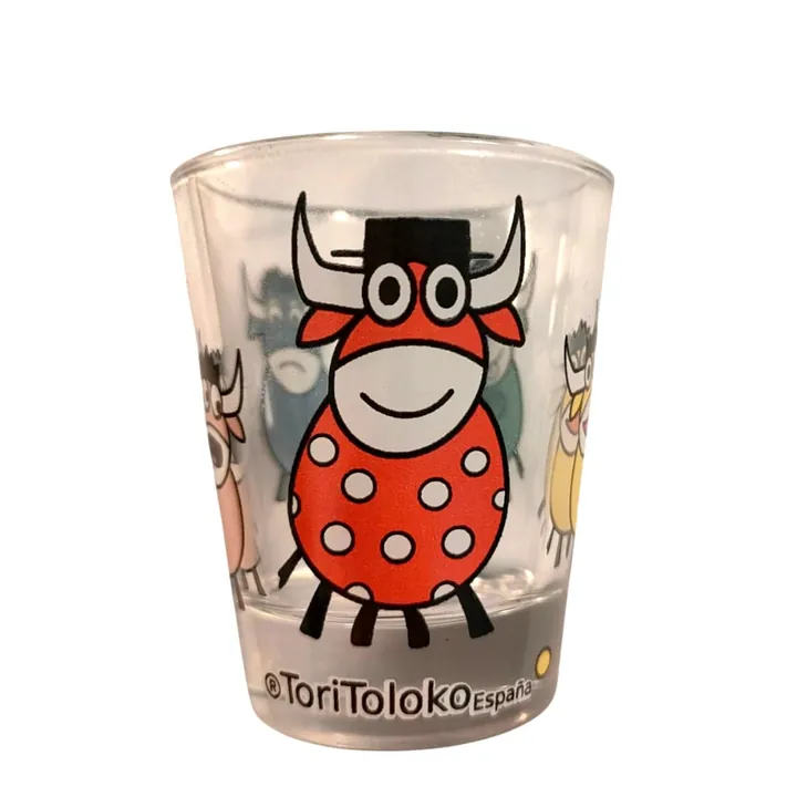 Vaso de chupito ToriToloko diseño Flamenco